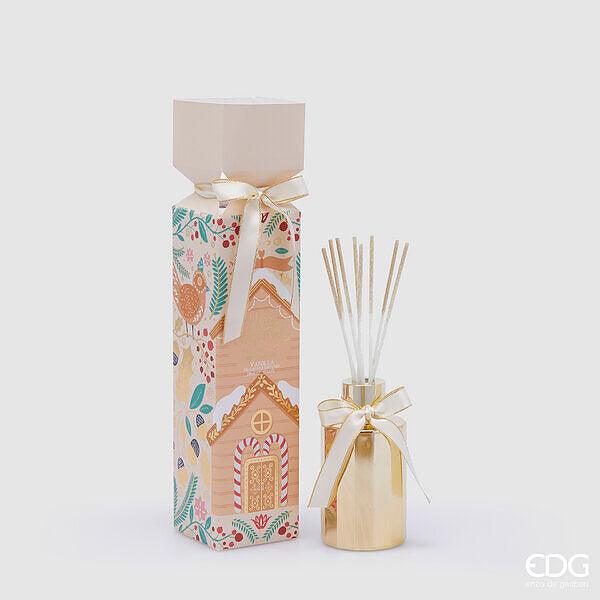 EDG Enzo De Gasperi Profumatore Natalizio Joyful Black Vanilla 210 ml – Diffusore di Fragranza per Ambiente