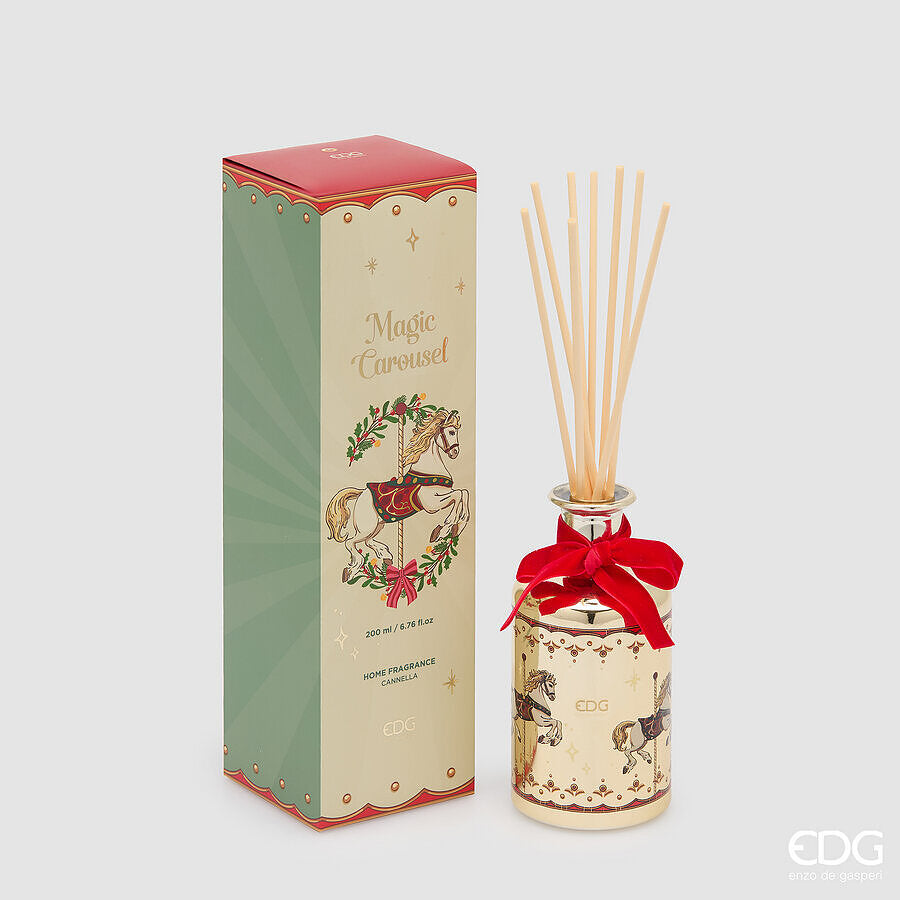 EDG Enzo De Gasperi Raumduft Weihnachtszeit Flasche 200 ml H15 Ø8 cm Zimt – Raumduft