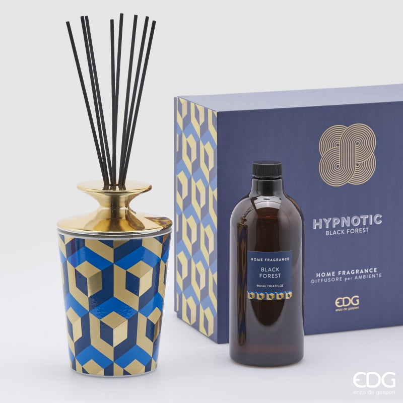 EDG Enzo De Gasperi Duftflasche Hypnotic 900ml+StäbchenH19 C3 Black Forest