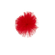 Piovaccari Pon Pon Rot Ø25 cm – Weihnachtsdekoration für den Weihnachtsbaum, Schmuck, Feste und dekorative Arrangements