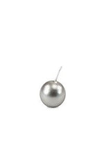 Cereria Di Giorgio Kerzen Kugel Ø 3 cm (20 Stk.) - Silber