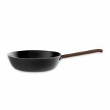 Alessi Edo Pfanne 28 cm Braun mit langem Griff – Edelstahlpfanne Elegantes Design