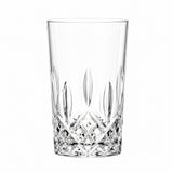RCR Cristalleria Italiana Glas Opera Tumbler aus Glas 25 Cl Set 6 Stück