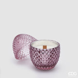 EDG Enzo De Gasperi Kerze Ei mit Duft H 12 cm D 8 cm Pfingstrose & schwarze Johannisbeere