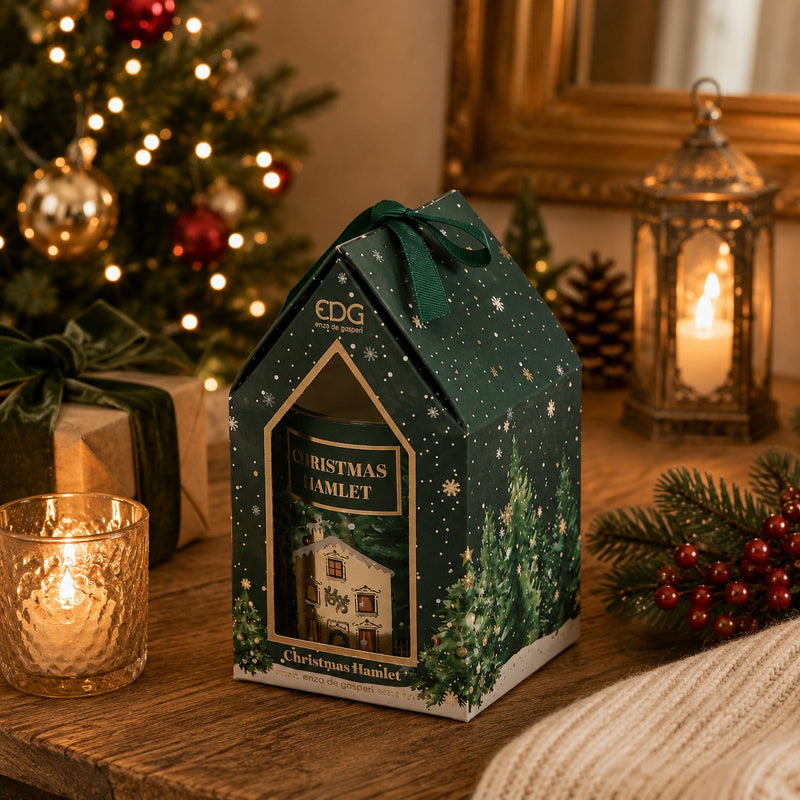 EDG Enzo De Gasperi Kerze Noel mit Kardamomduft H8 Ø7 cm – Weihnachtskerze