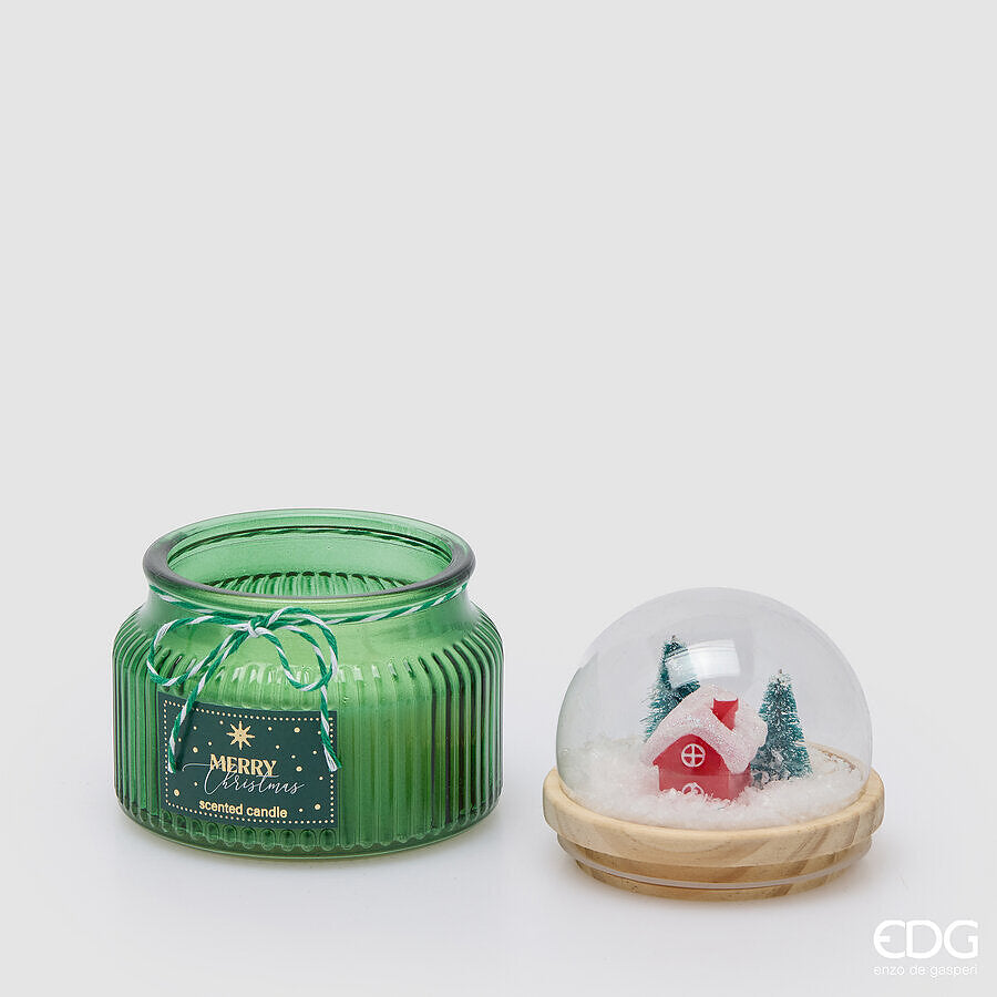 EDG Enzo De Gasperi Duftkerze Weihnachtlich Kuppel Cardamom Snaps H12,5 Ø10 cm – Weihnachtsdeko