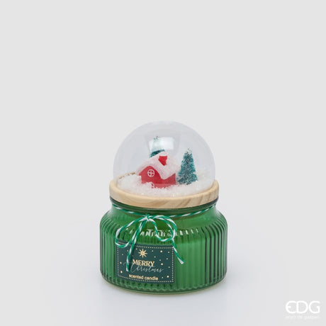 EDG Enzo De Gasperi Duftkerze Weihnachtlich Kuppel Cardamom Snaps H12,5 Ø10 cm – Weihnachtsdeko