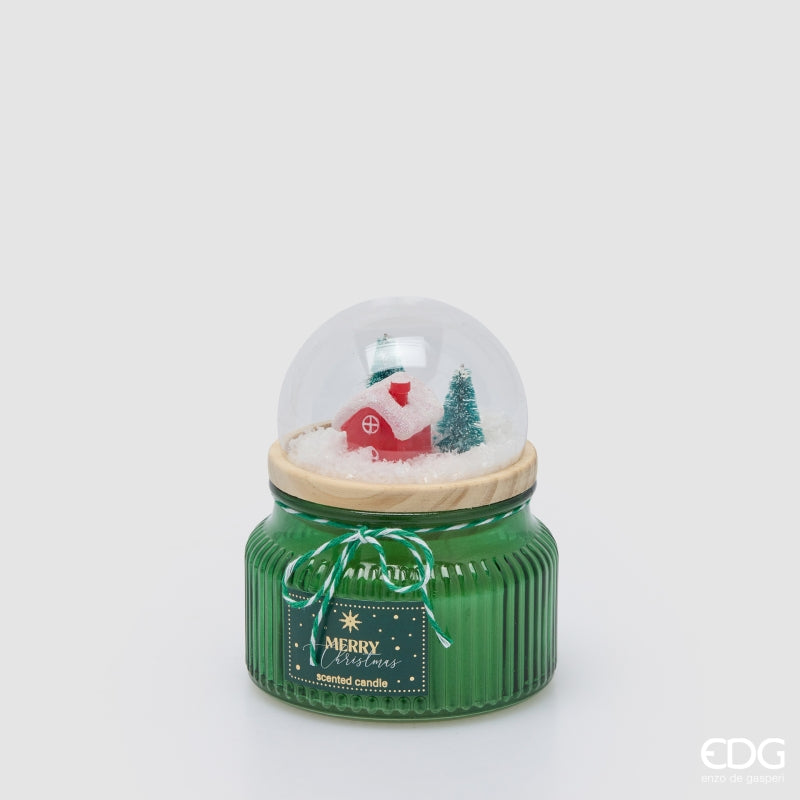 EDG Enzo De Gasperi Duftkerze Weihnachtlich Kuppel Cardamom Snaps H12,5 Ø10 cm – Weihnachtsdeko