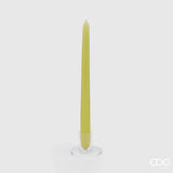 edg enzo de gasperi candela stelo cono h 28 cm d 22 mm cf 10 pz verde lime ean 8059824153388