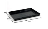 AGNELLI Teglia Rettangolare Lamiera Blu 35x28x3 cm