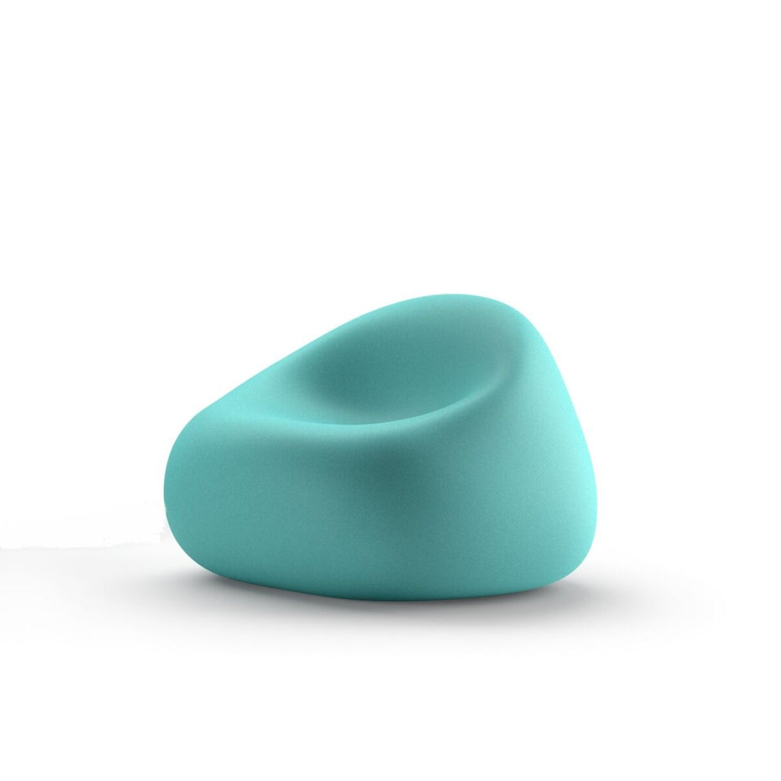 Plust Gumball Sessel Aquamarin Polyethylen Innen-/Außenbereich
