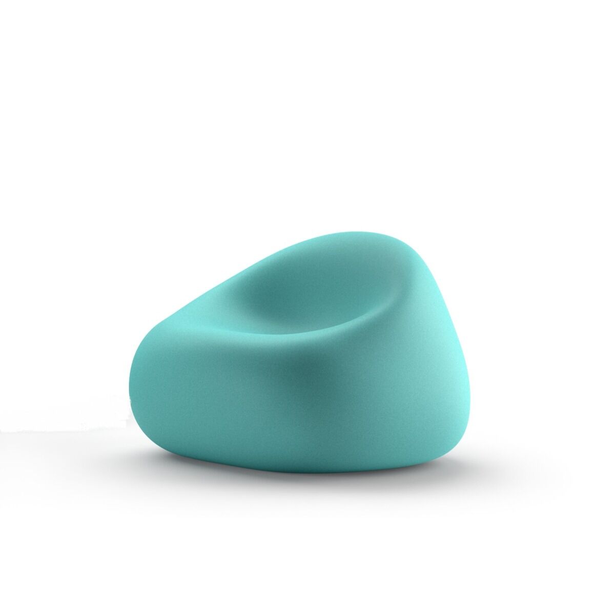 Plust Gumball Sessel Aquamarin Polyethylen Innen-/Außenbereich