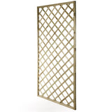 L'Arcolaio Griglia Legno Garden Rettangolare Legno Impregnato 100x200cm