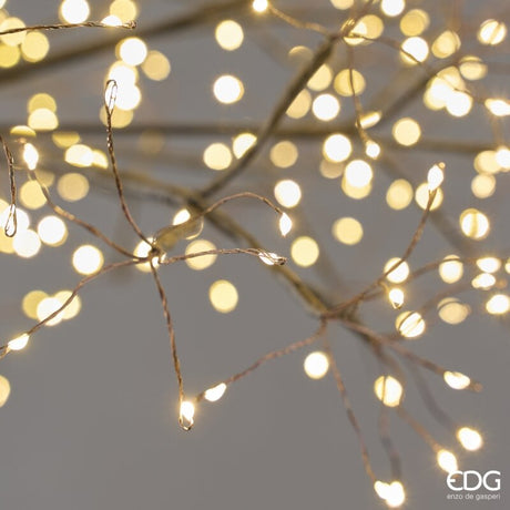 EDG Enzo De Gasperi Tarassaco Luminoso Nero 1200 LED H240 Ø60 cm IP44 – Weihnachtsdeko