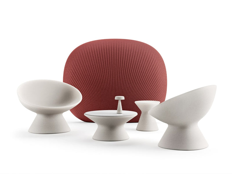 Plust Sgabello Fade Basso Indoor & Outdoor  Lava