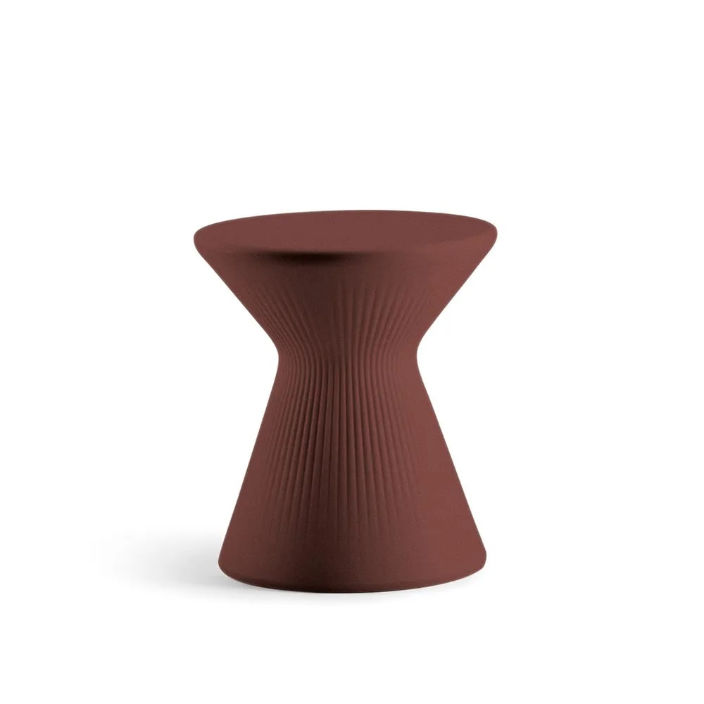 plust plust sgabello fade basso indoor outdoor argilla