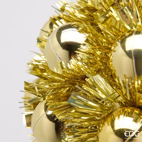 EDG Enzo De Gasperi Weihnachtskugel Gold Ø20 cm – Weihnachtsdeko