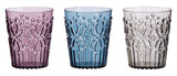 regalo italiano regalo italiano bicchiere plastica wieky ass d 85 cm h 10 cm grigio blu o porpora 1 pz ean 8021785673571