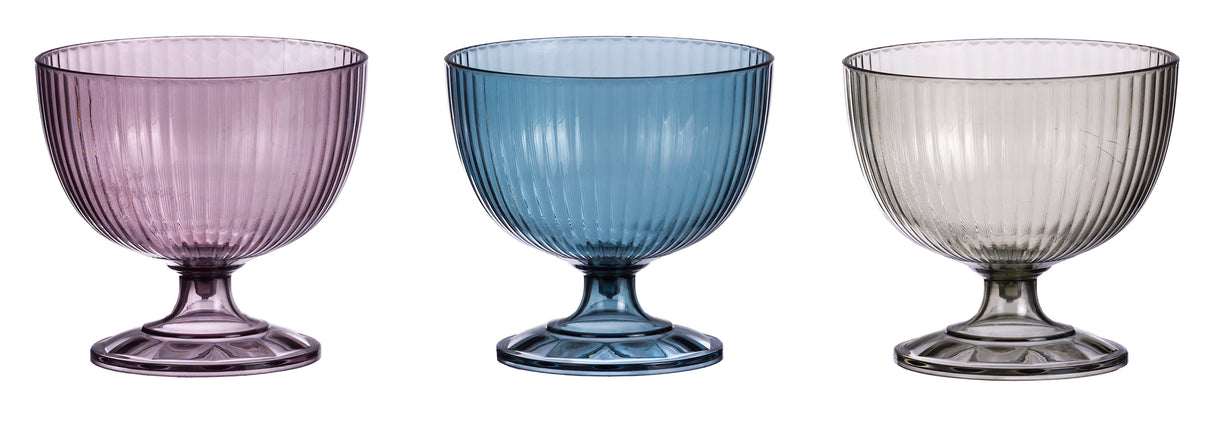 regalo italiano regalo italiano coppa plastica pangar ass d 11 cm h 105 cm grigio blu o porpora 1 pz ean 8021785673649
