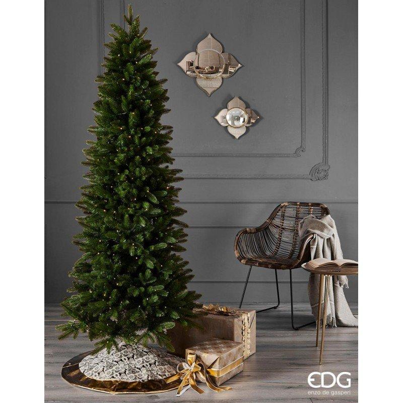 EDG Enzo De Gasperi Weihnachtsbaum Kiefer Slim Grün H 210 Cm D 81 Cm 480 MiniLed