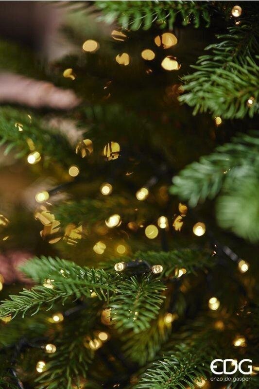 EDG Enzo De Gasperi Weihnachtsbaum Kiefer Luxury H 180 Cm D 136 Cm mit 3.000 Led Grün