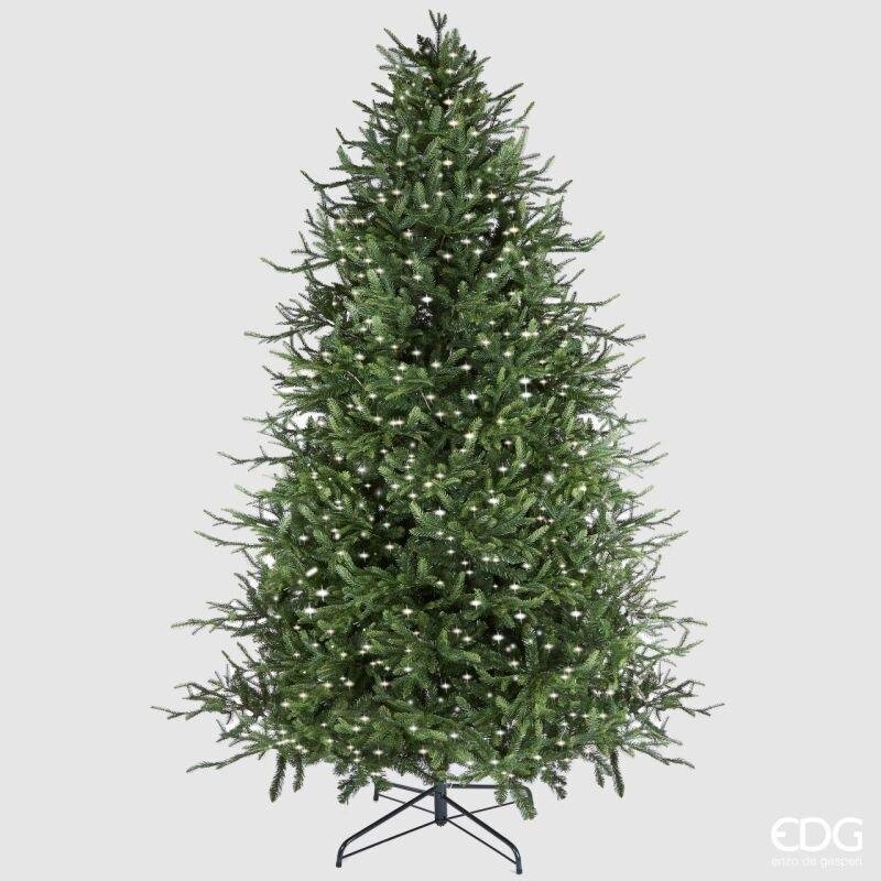 EDG Enzo De Gasperi Weihnachtsbaum Kiefer Luxury H 300 cm D 186 cm mit 7.000 LED Grün