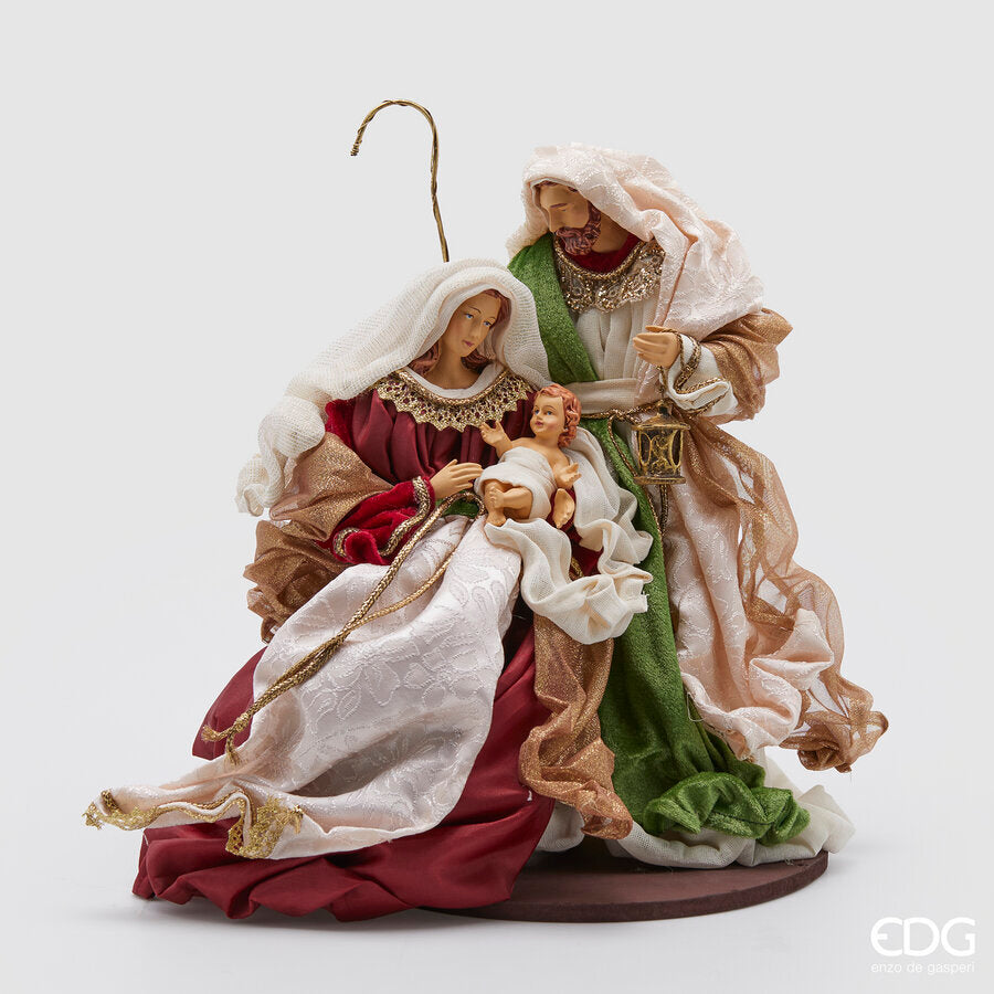 EDG Enzo De Gasperi Natività King con Base H40 cm – Decorazione Natalizia Presepe