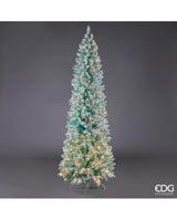 EDG Enzo De Gasperi Weihnachtsbaum Kiefer Candy Verschneit mit 480 LEDs H 210 cm D 78 cm Tiffany