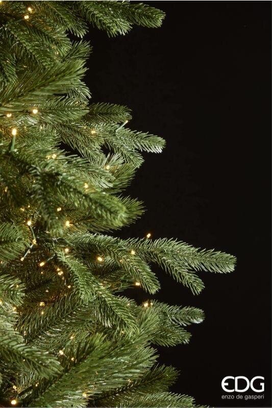 EDG Enzo De Gasperi Weihnachtsbaum Pino Imperial New 5.300 MiniLed H 240 cm D 150 cm Außenbereich Grün 100% PE