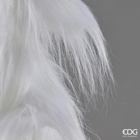EDG Enzo De Gasperi Pino Natalizio Furry H250 Ø125 cm Weiß – Weihnachtsbaum