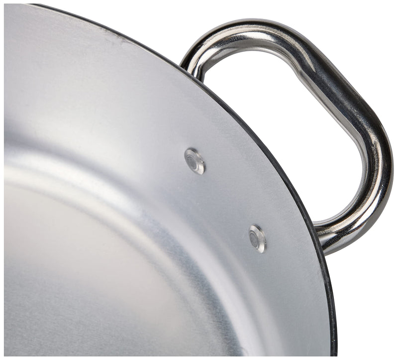 AGNELLI Flache Kasserolle mit 2 Griffen Aluminium 3 mm Ø 28 cm