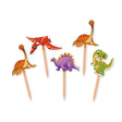 big party big party picks sagomati jurassik 4 x 7 cm cf 25 pz multicolor ean 8020834738407