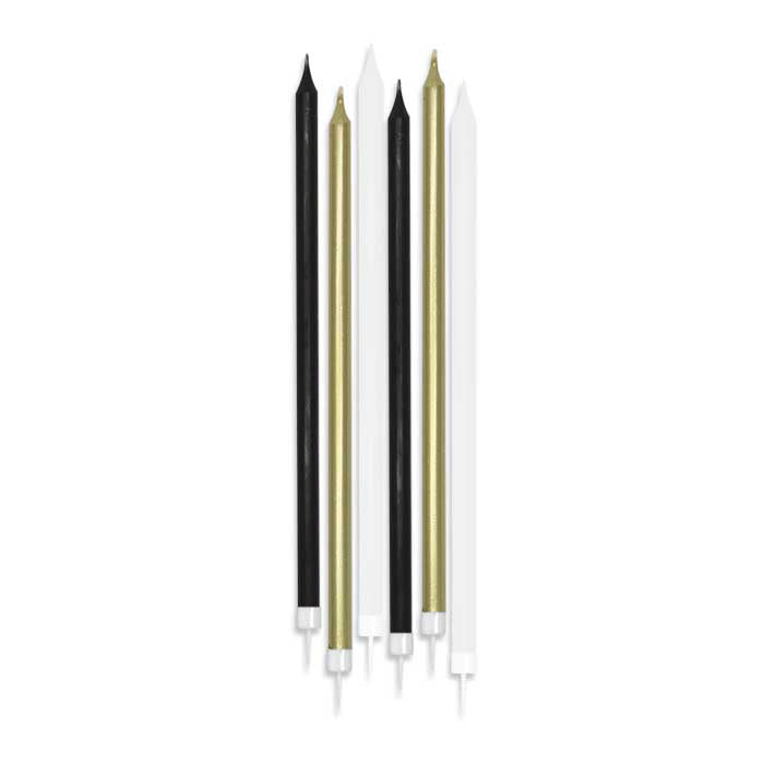 big party big party candeline matite special prestige l 15 cm 6 pz supporto ean 8020834741568
