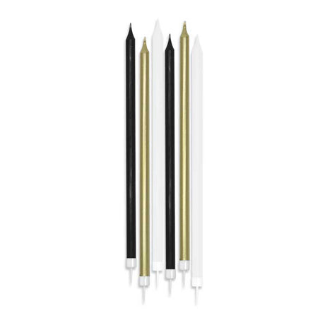 big party big party candeline matite special prestige l 15 cm 6 pz supporto ean 8020834741568