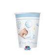 big party big party bicchieri carta battesimo bear 250 cc cf 6 pz celeste ean 8020834767308