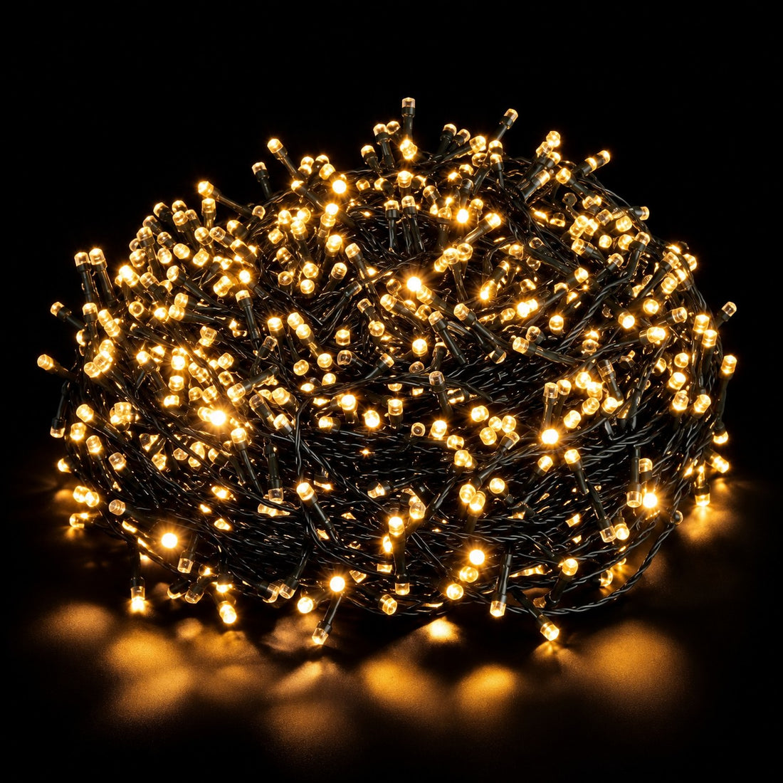 Ad Trend Catena Luminosa Natalizia 560 LED Bianco Caldo con Controller – Decorazione di Natale