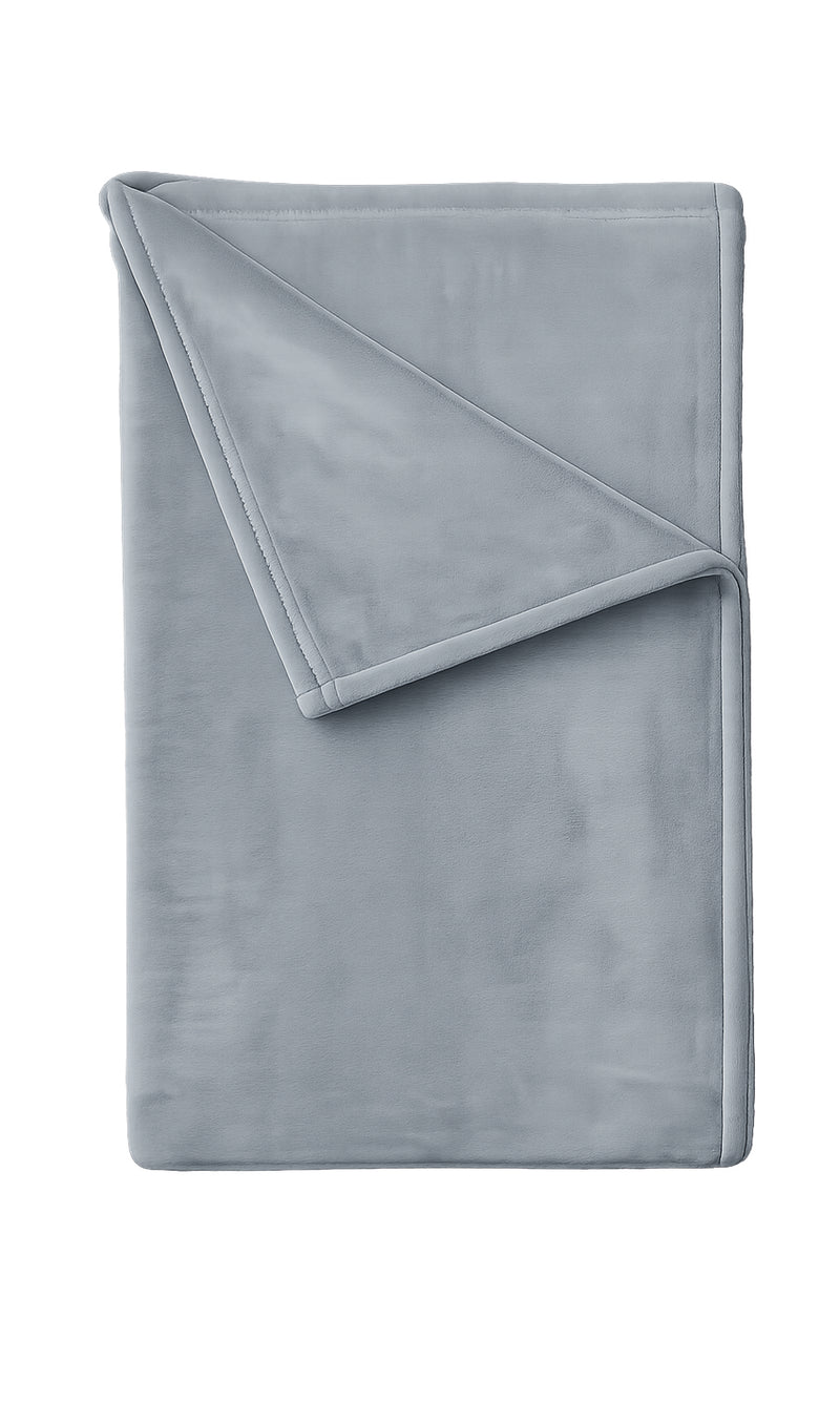 Androni Giocattoli Plaid aus Flanell, mittelgroß, einfarbig – weiche und warme Decke für Sofa und Bett, sortiert, 1 Stk.
