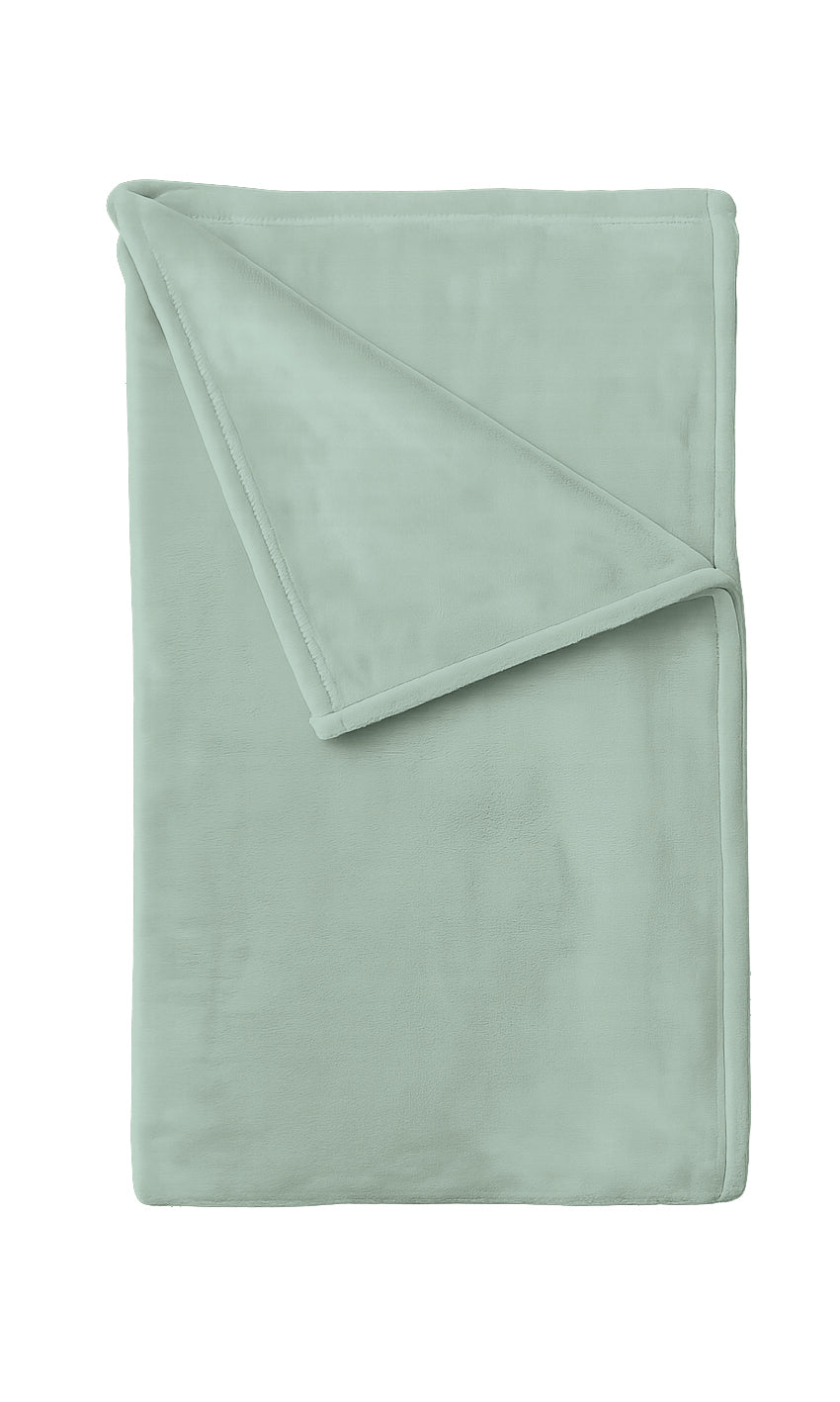 Androni Giocattoli Plaid aus Flanell, mittelgroß, einfarbig – weiche und warme Decke für Sofa und Bett, sortiert, 1 Stk.
