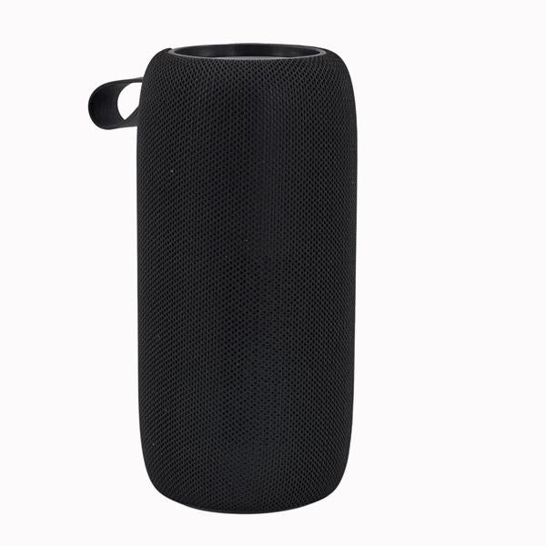 L'Arcolaio Speaker Bluetooth Zylinder FM Schwarz/Orange 8,4x8,4x17,2 cm