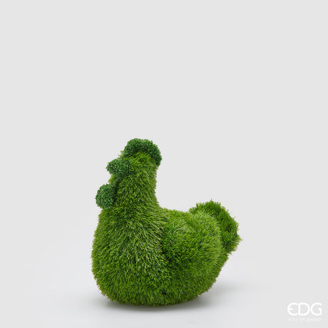 edg enzo de gasperi edg enzo de gasperi decoro erba gallina h 36 cm l 35 cm l 25 cm green ean 8059824455048