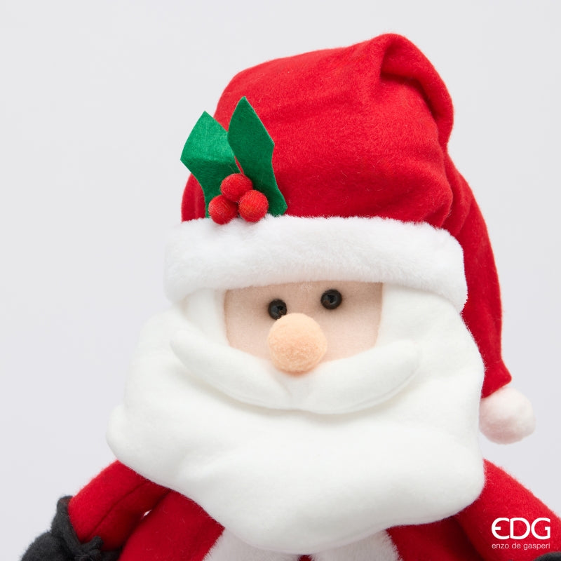 EDG Enzo De Gasperi Decoro Babbo Natale Telescopico White Red H70 cm – Decorazione di Natale