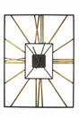 arpimex arpimex orologio rettangolare metallo 60 x 45 x 80 cm black gold ean 8018318942464