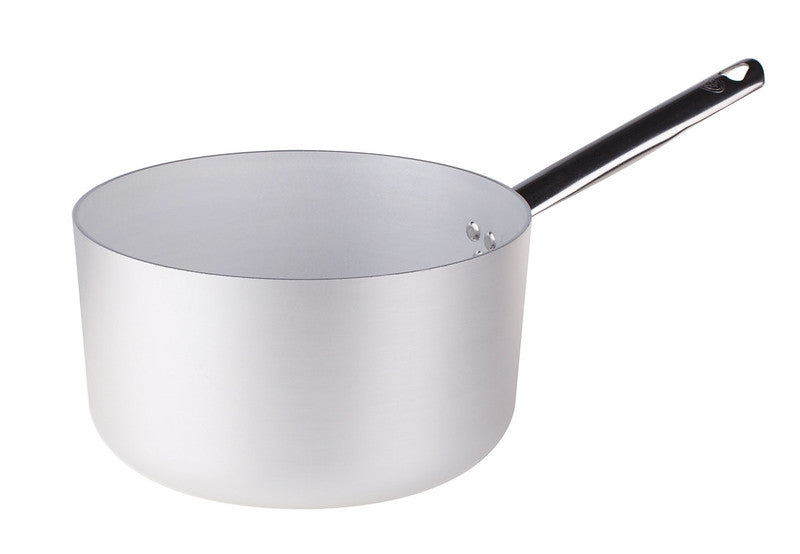 AGNELLI Hochstieliger Topf 1 Griff Aluminium D 14 cm