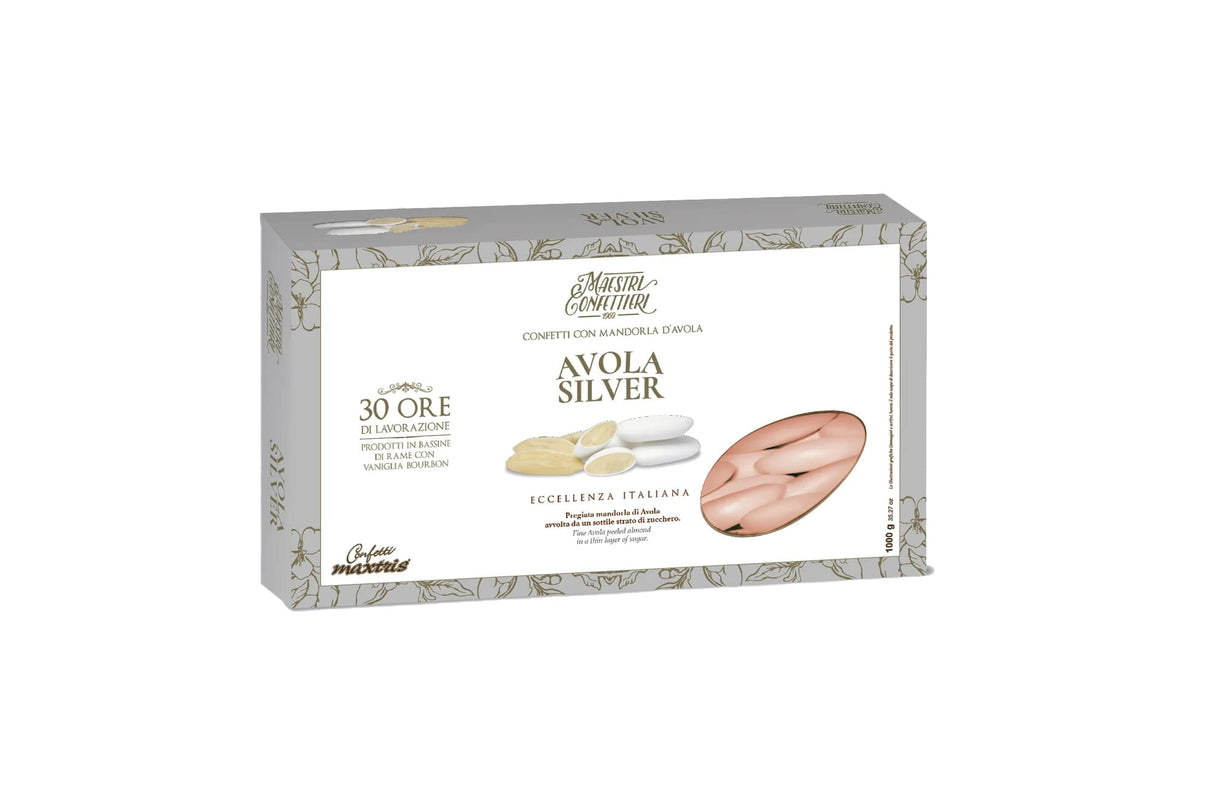 Maxtris Konfetti Avola Silber Rosa 1 kg
