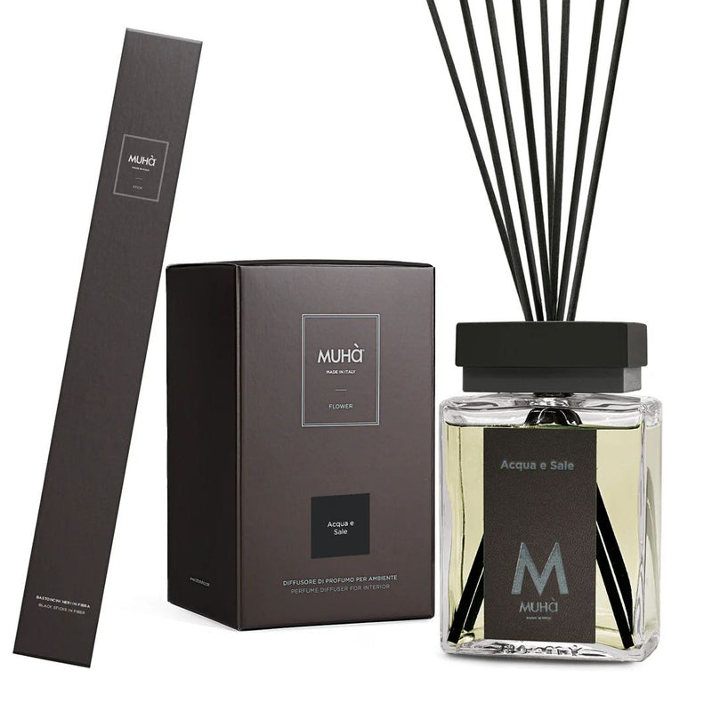 Muhà Luxe Perfume Raumdiffusor mit Wasser- und Salzbasis 1.000 ml