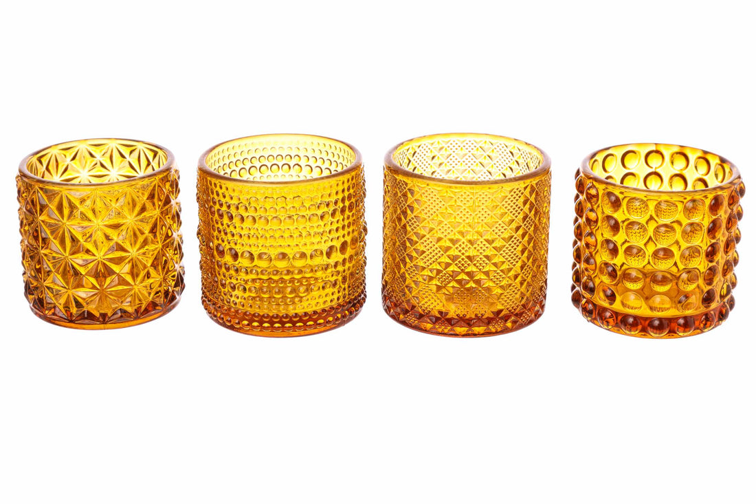 arpimex arpimex vasetti vetro portacandele d 7 cm h 68 cm marrone mix 4 pz ean 8018318579523