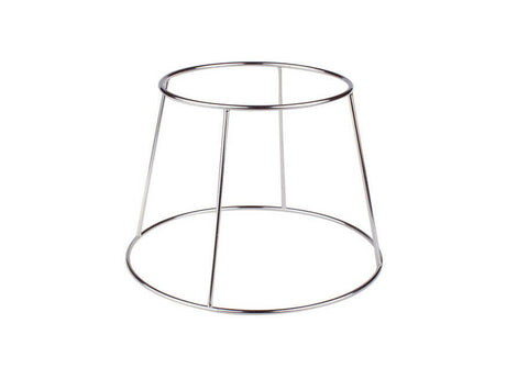 AGNELLI Tablett-Ständer Verchromter Stahl D 19 / 28 cm