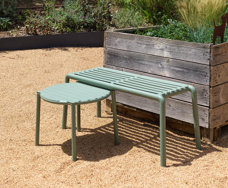 Nardi Doga Bench New Panchina da Esterno Agave 102,5 x 44 x 39 cm – Panchina Moderna per Giardino e Terrazzo