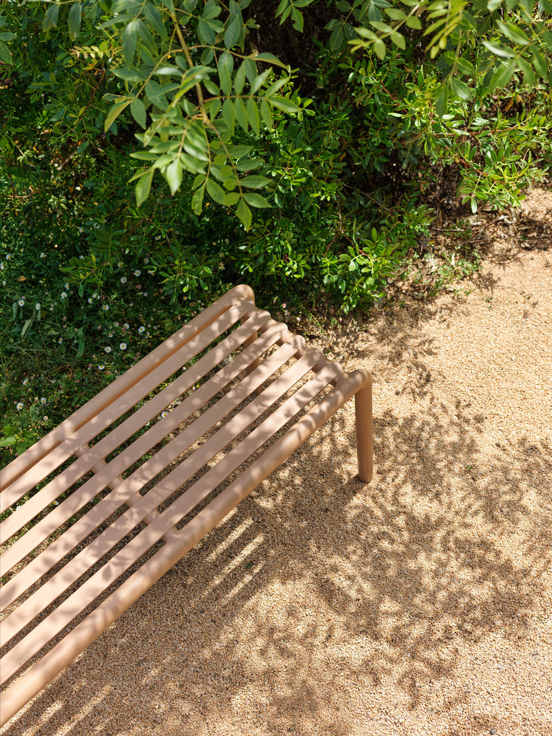 Nardi Doga Bench New Panchina da Esterno Agave 102,5 x 44 x 39 cm – Panchina Moderna per Giardino e Terrazzo