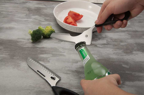 Salvinelli Santoku-Schere 25 cm Edelstahl